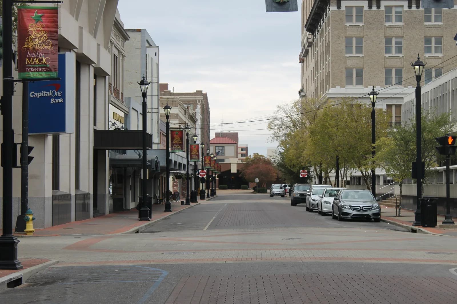 Alexandria, Louisiana downtown and business district