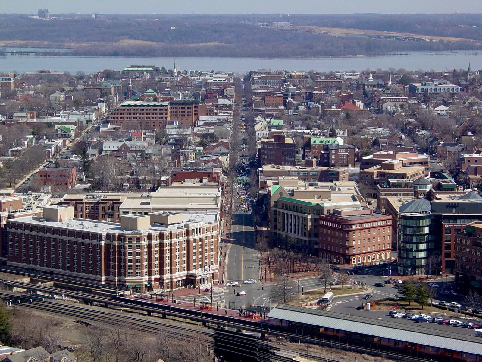 Alexandria, Virginia downtown and business district