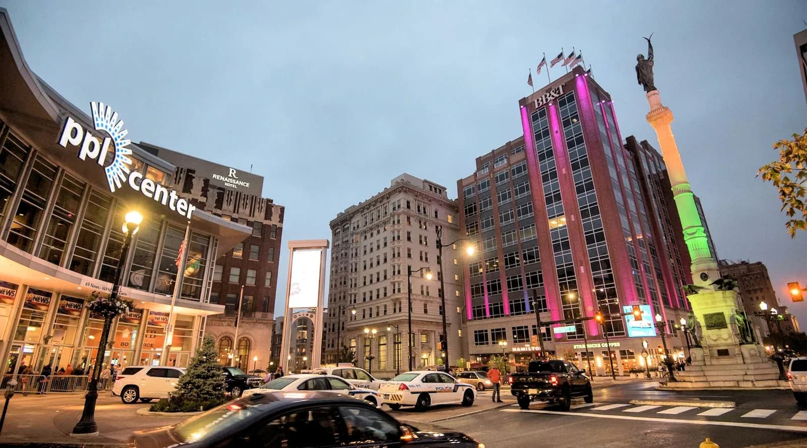 Allentown, Pennsylvania downtown and business district