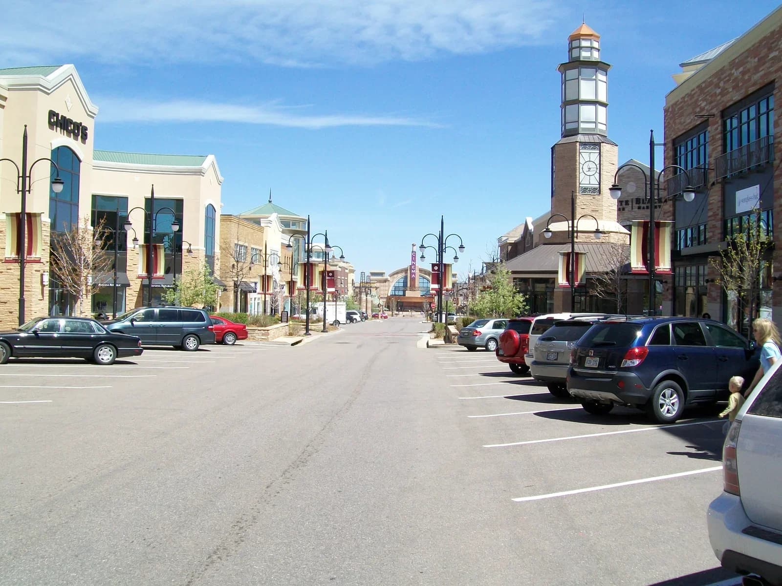 Aurora, Colorado downtown and business district