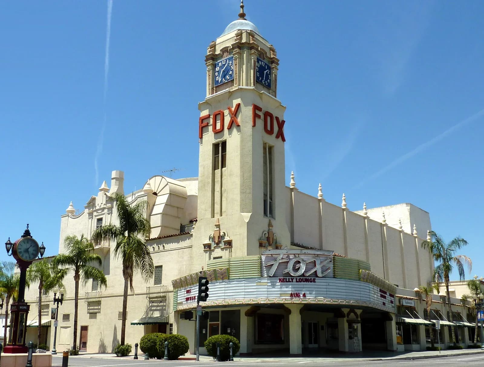 Bakersfield, California downtown and business district