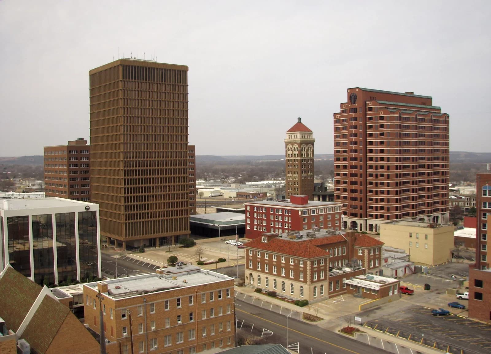 Bartlesville, Oklahoma downtown and business district