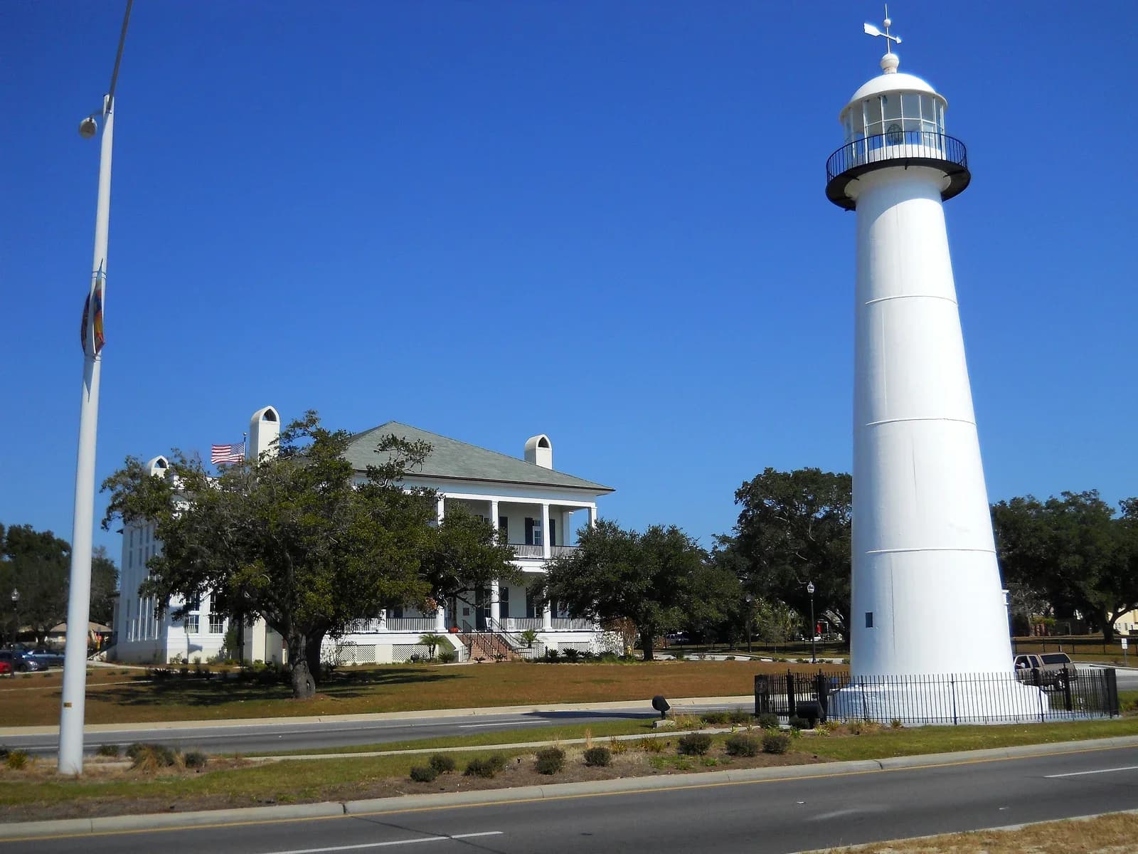 Biloxi, Mississippi downtown and business district