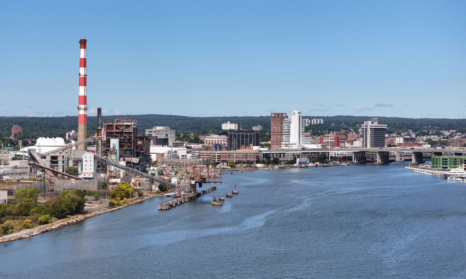 Bridgeport, Connecticut downtown and business district