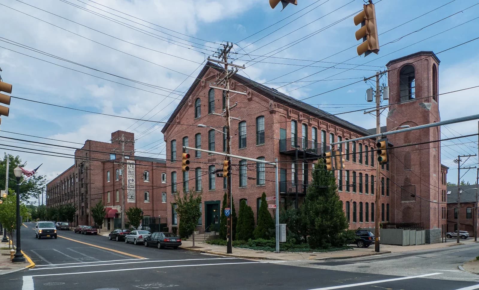 Central Falls, Rhode Island downtown and business district