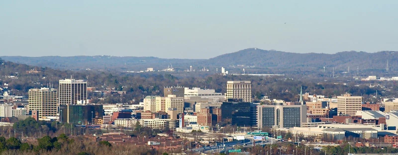Chattanooga, Tennessee downtown and business district