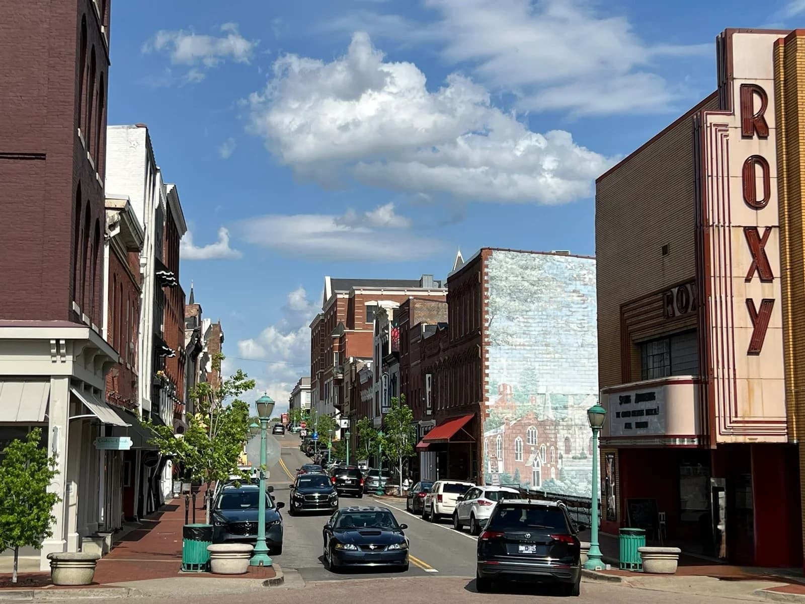 Clarksville, Tennessee downtown and business district