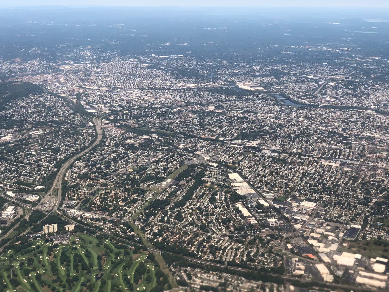 Clifton, New Jersey downtown and business district