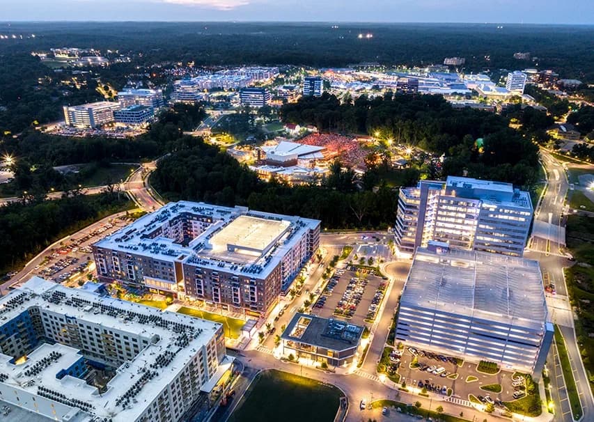 Columbia, Maryland downtown and business district