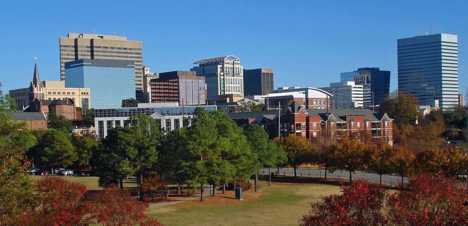 Columbia, South Carolina downtown and business district