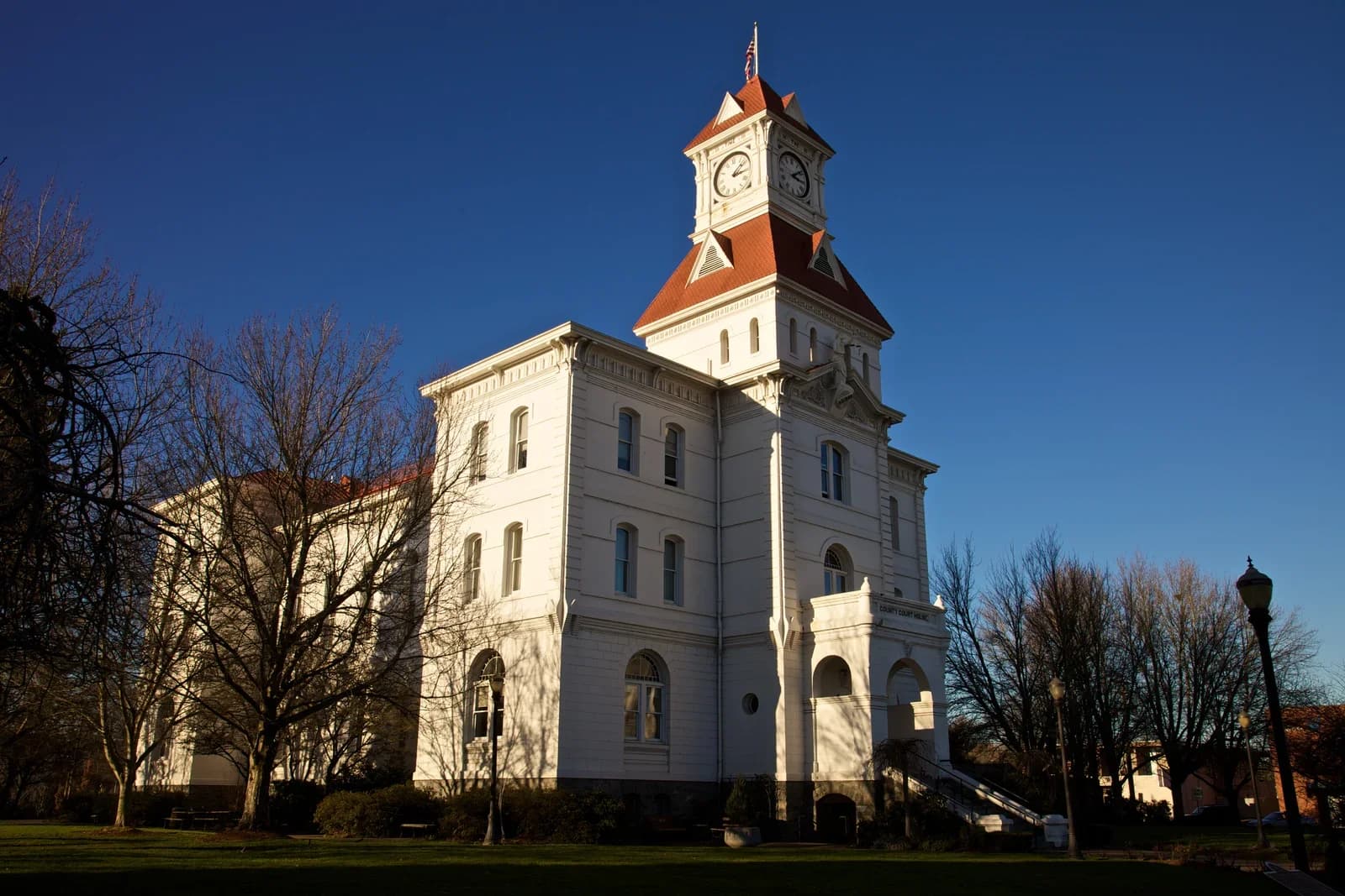 Corvallis, Oregon downtown and business district
