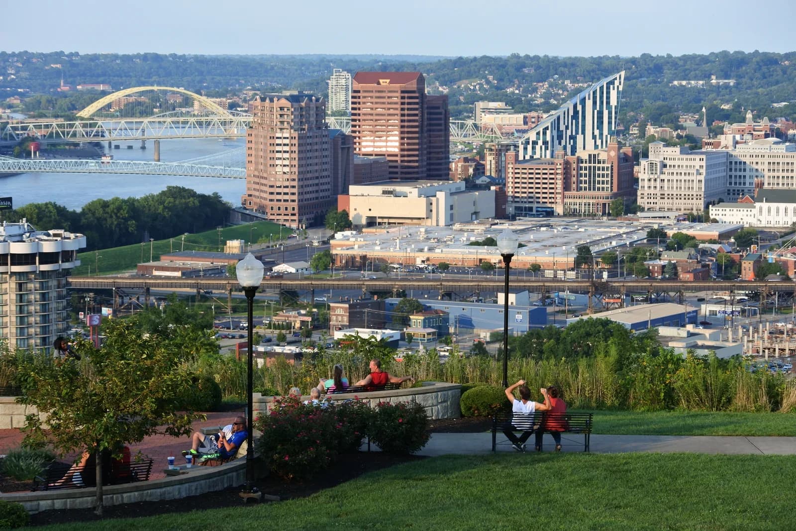 Covington, Kentucky downtown and business district