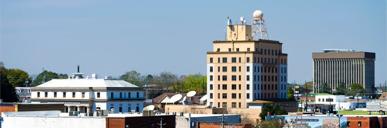 Dothan, Alabama downtown and business district