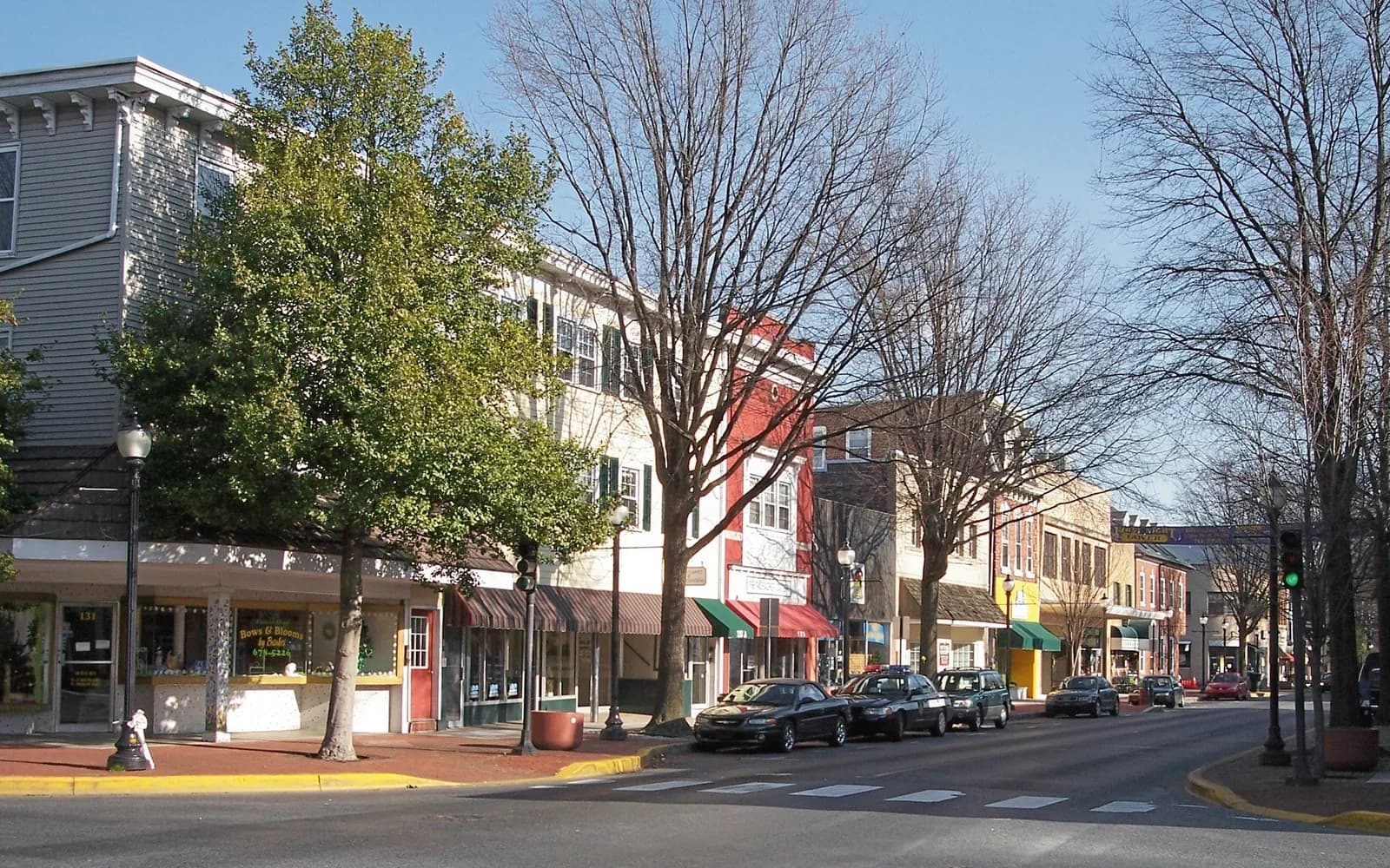 Dover, Delaware downtown and business district