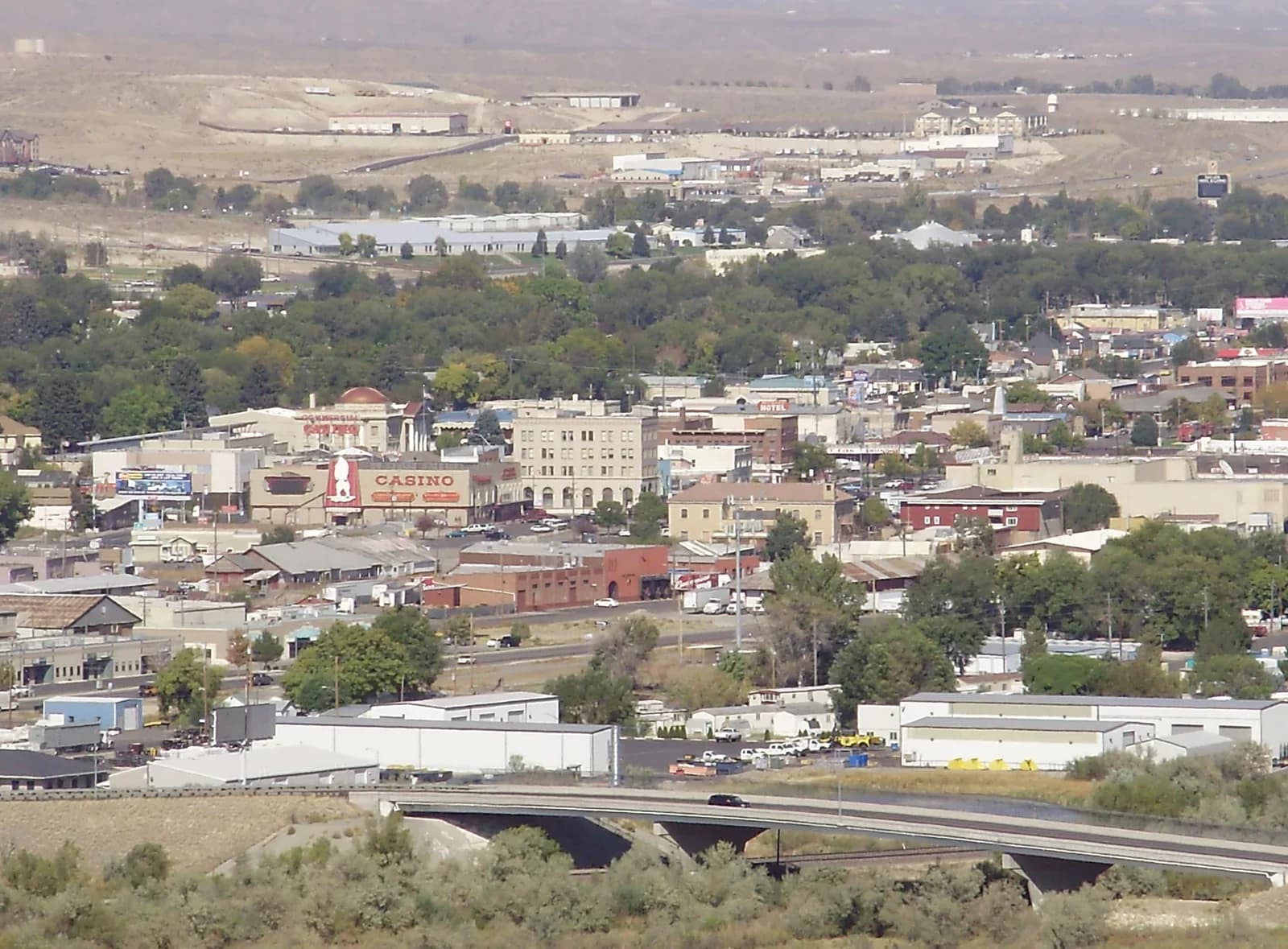 Elko, Nevada downtown and business district