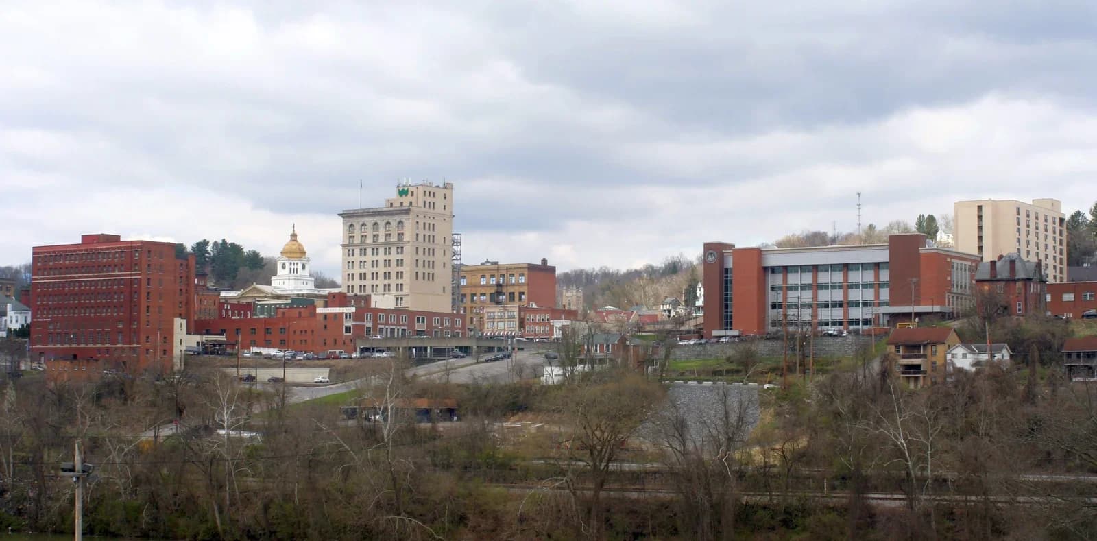 Fairmont, West Virginia downtown and business district