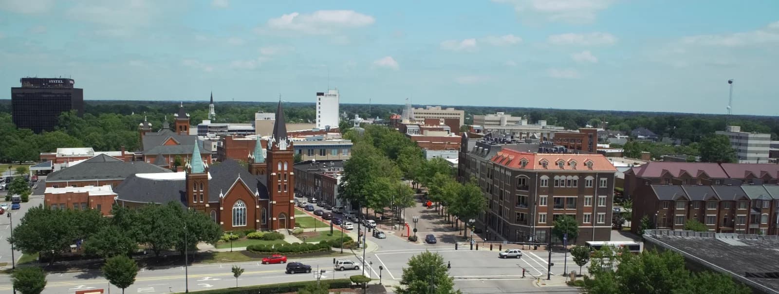 Fayetteville, North Carolina downtown and business district