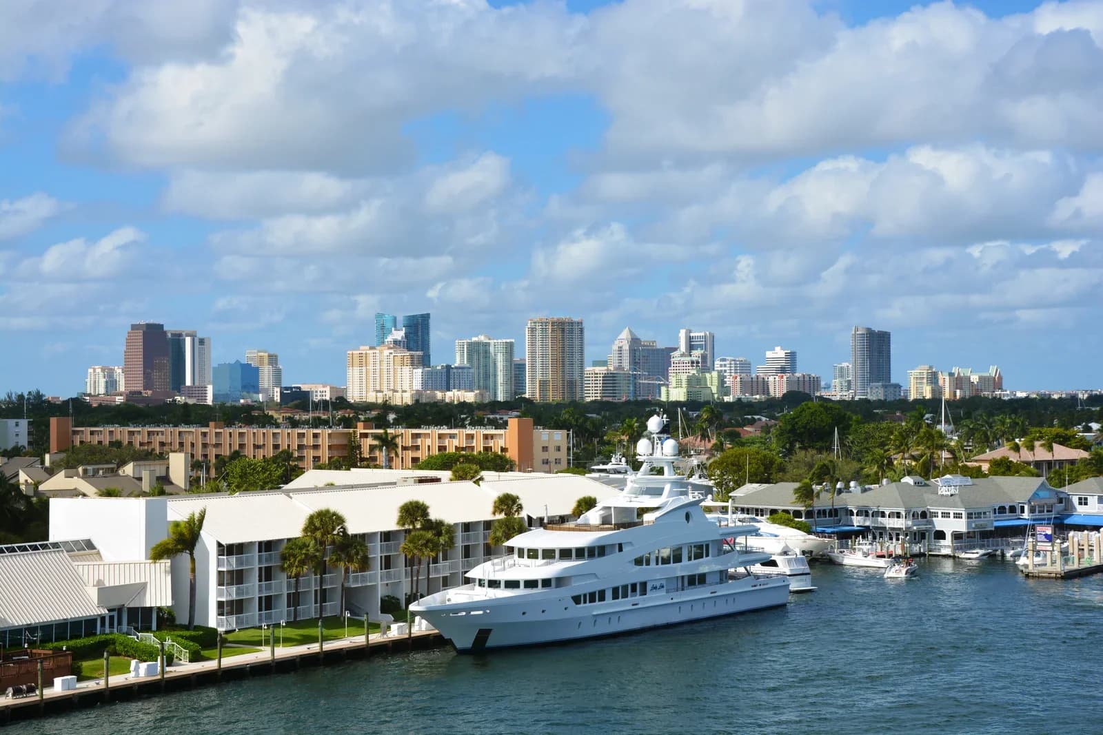 Fort Lauderdale, Florida downtown and business district