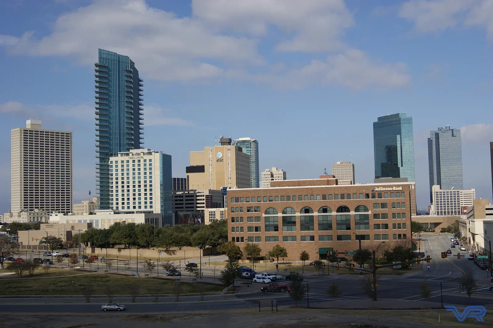 Fort Worth, Texas downtown and business district