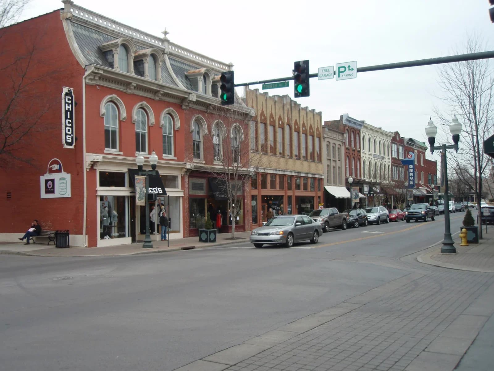 Franklin, Tennessee downtown and business district