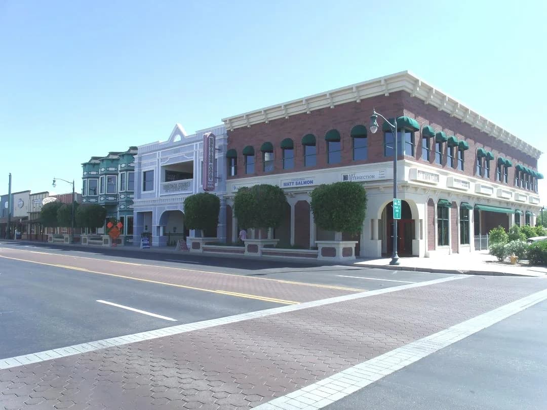 Gilbert, Arizona downtown and business district