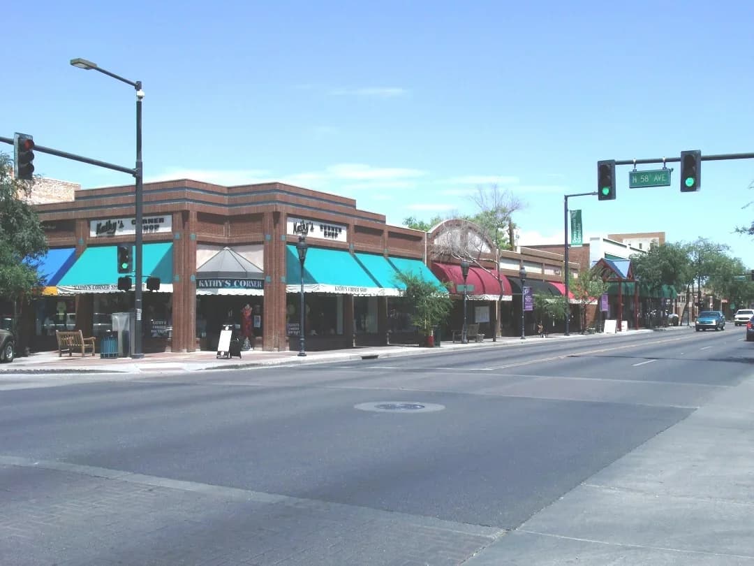 Glendale, Arizona downtown and business district