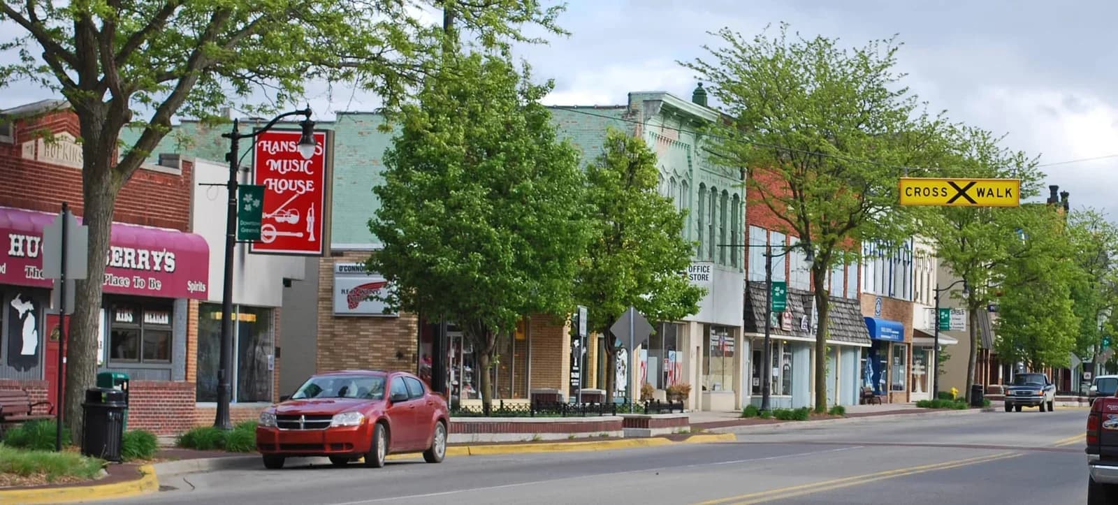 Main Street in downtown Greenville, South Carolina