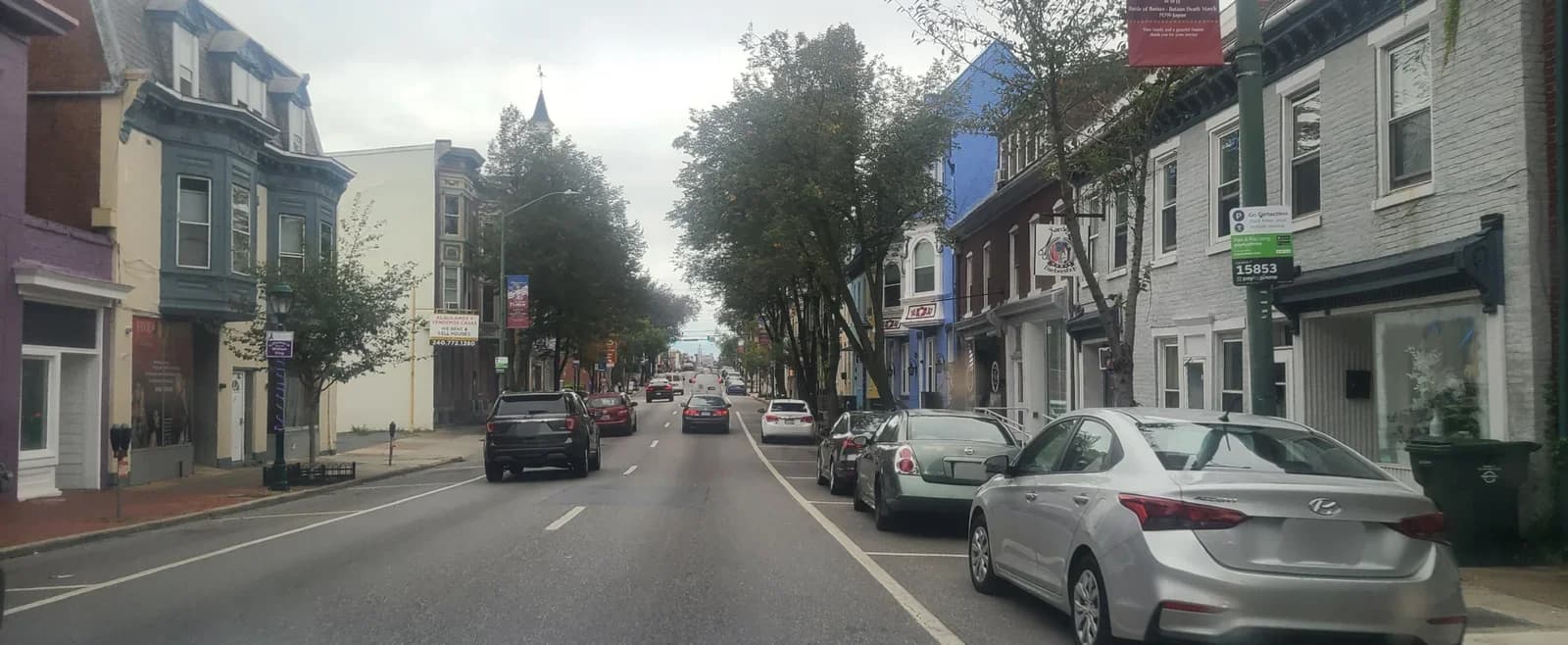 Hagerstown, Maryland downtown and business district