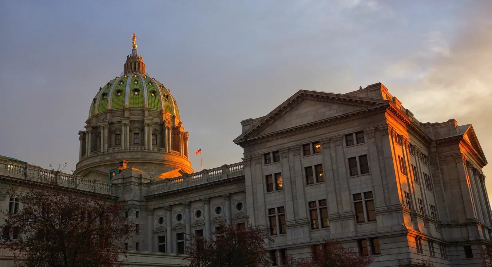 Harrisburg, Pennsylvania downtown and business district