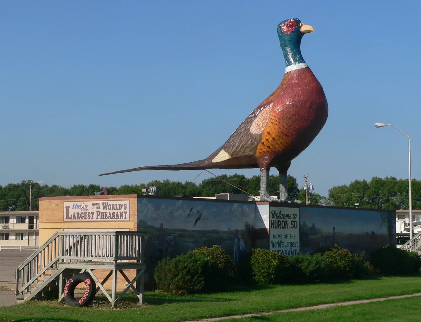 Huron, South Dakota downtown and business district