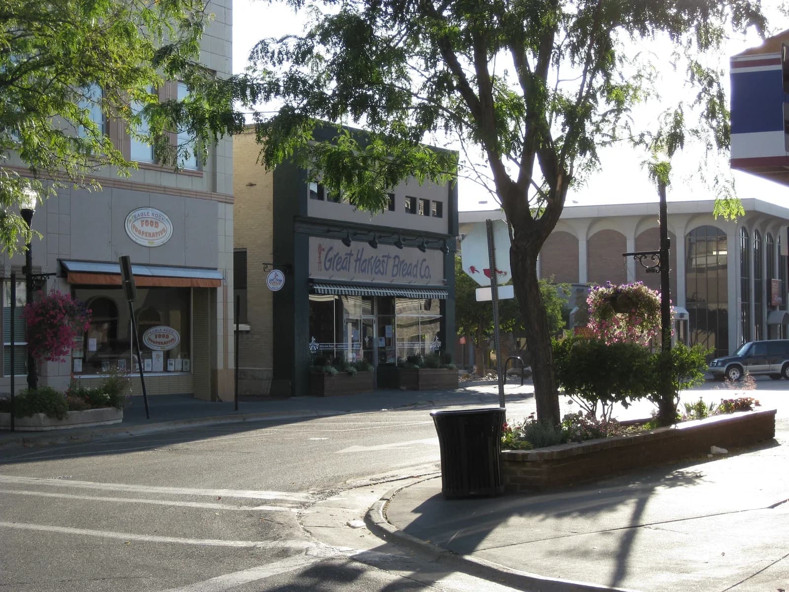 Idaho Falls, Idaho downtown and business district
