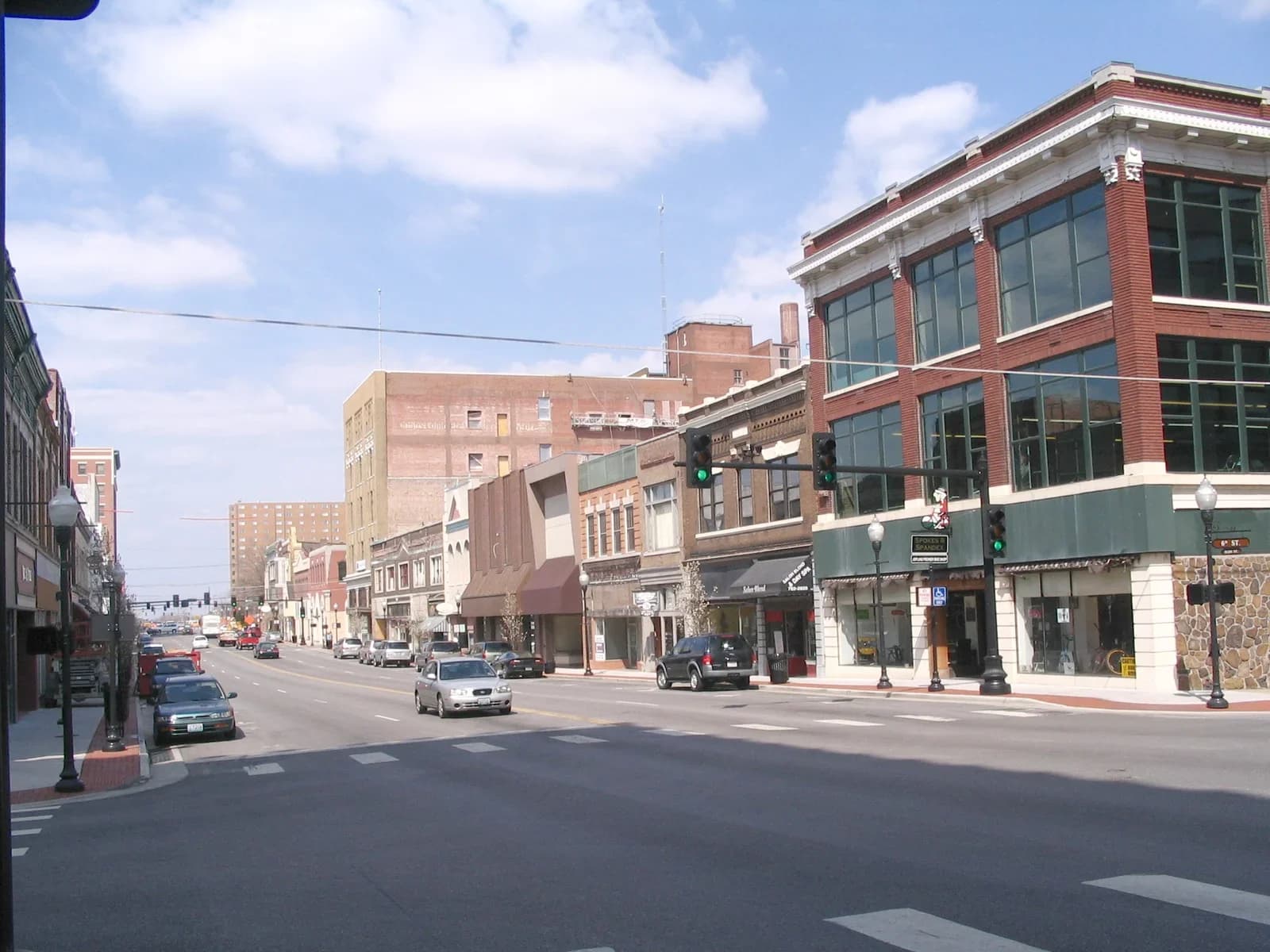 Joplin, Missouri downtown and business district
