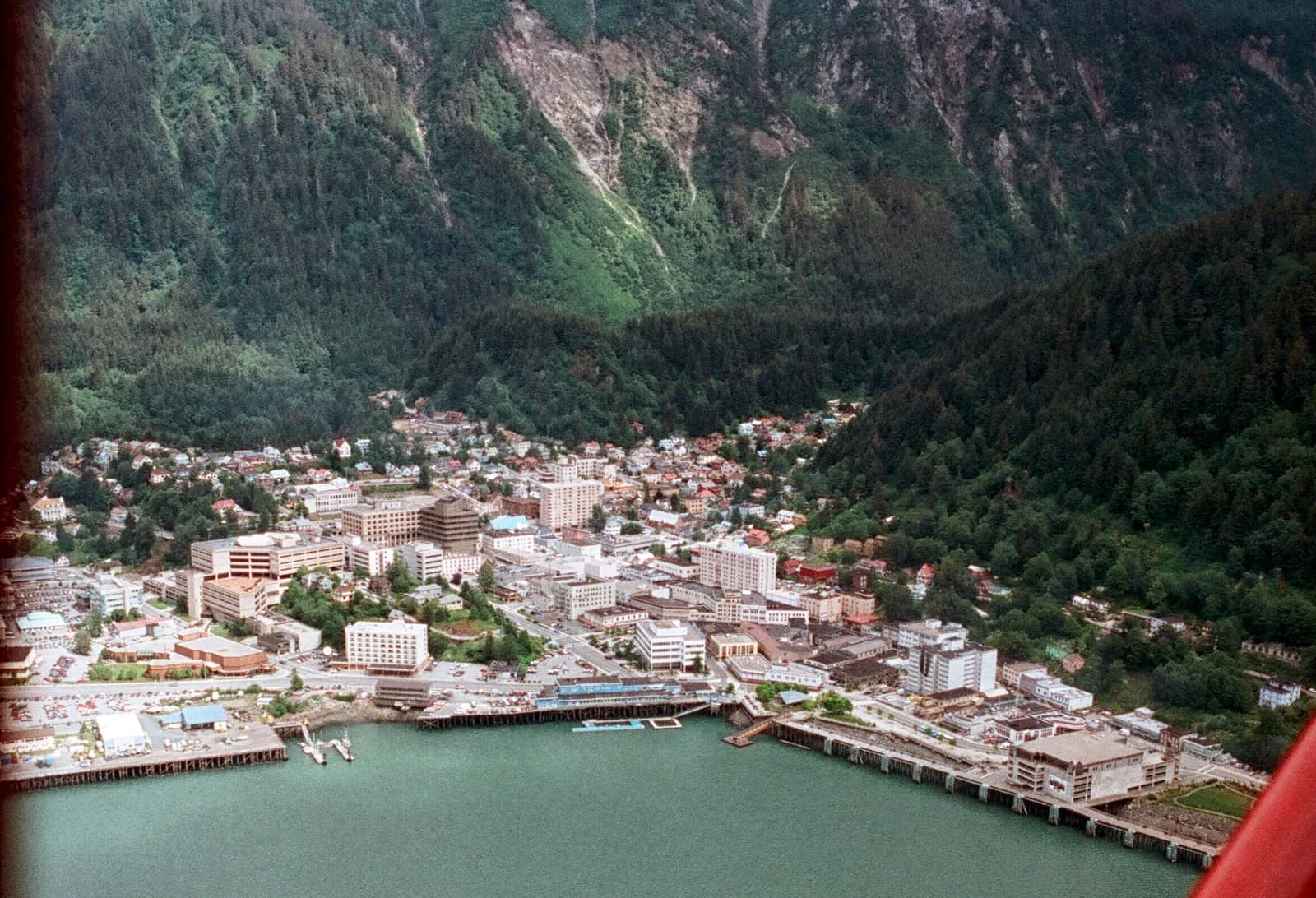 Juneau, Alaska downtown and business district