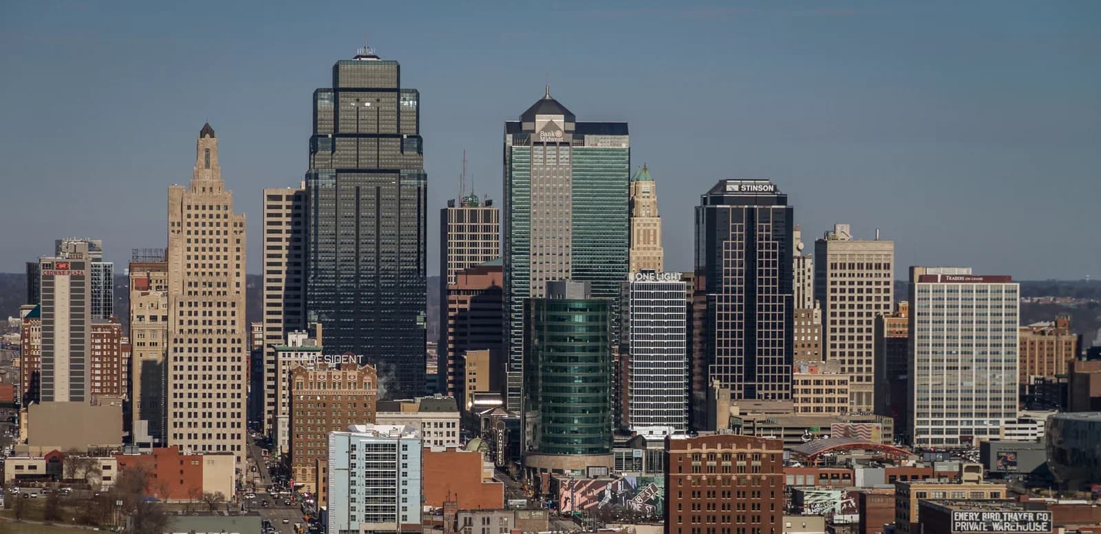Kansas City, Missouri downtown and business district