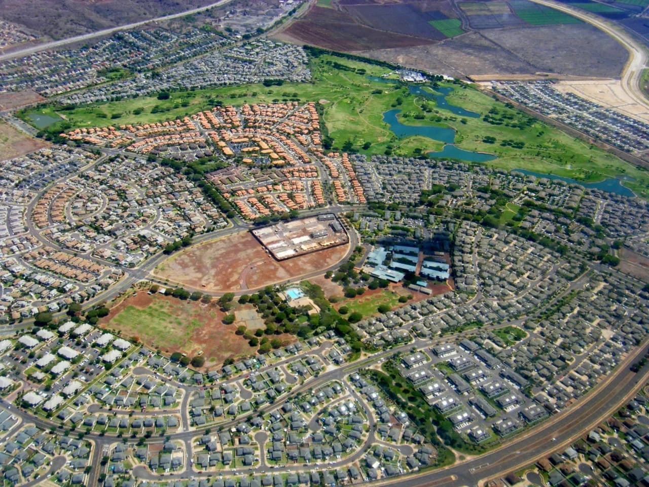 Kapolei, Hawaii downtown and business district