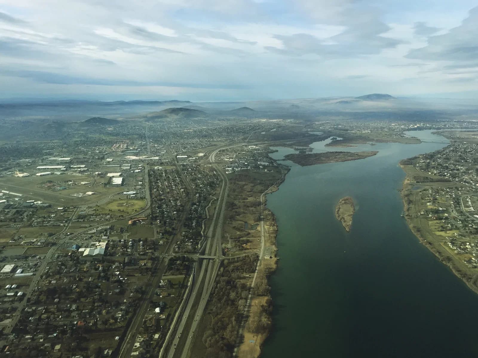 Kennewick, Washington downtown and business district