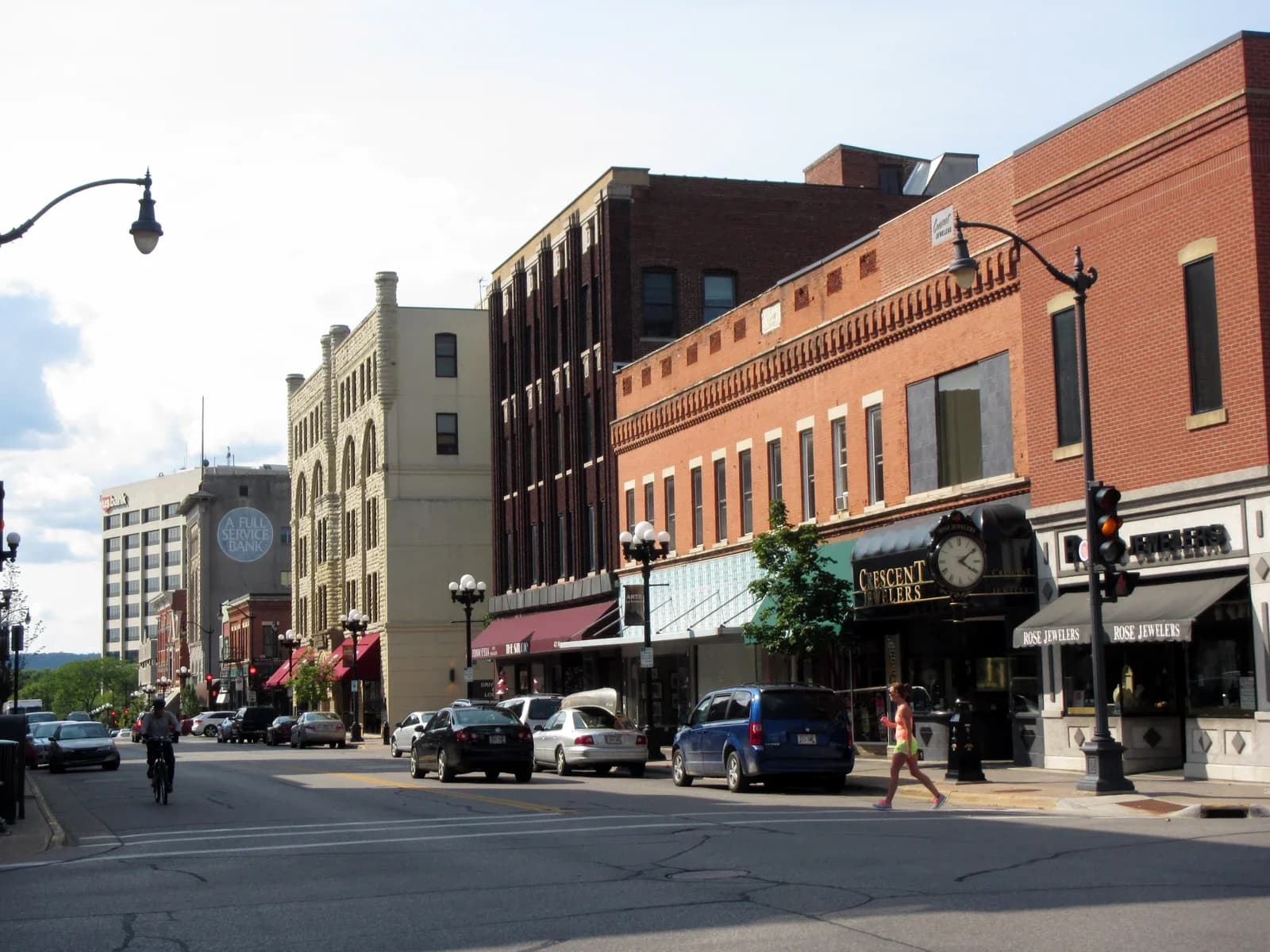 La Crosse, Wisconsin downtown and business district