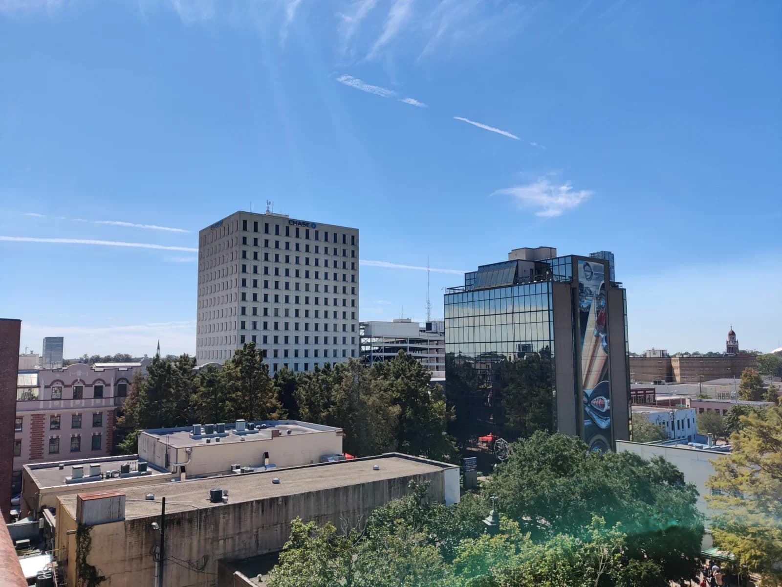 Lafayette, Louisiana downtown and business district