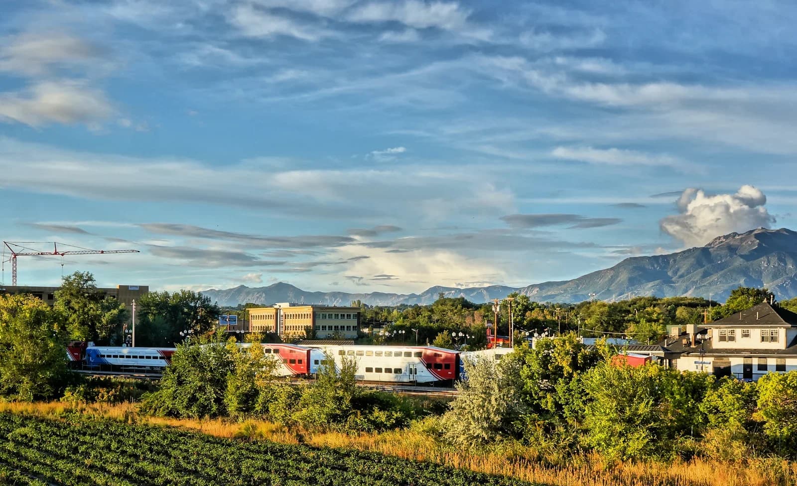 Layton, Utah downtown and business district