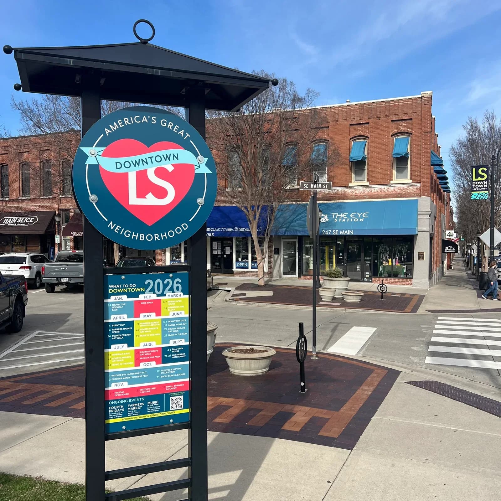 Lees Summit, Missouri downtown and business district