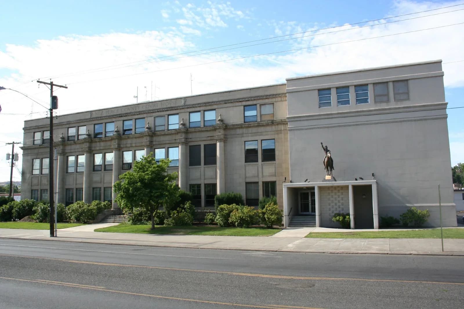 Lewiston, Idaho downtown and business district