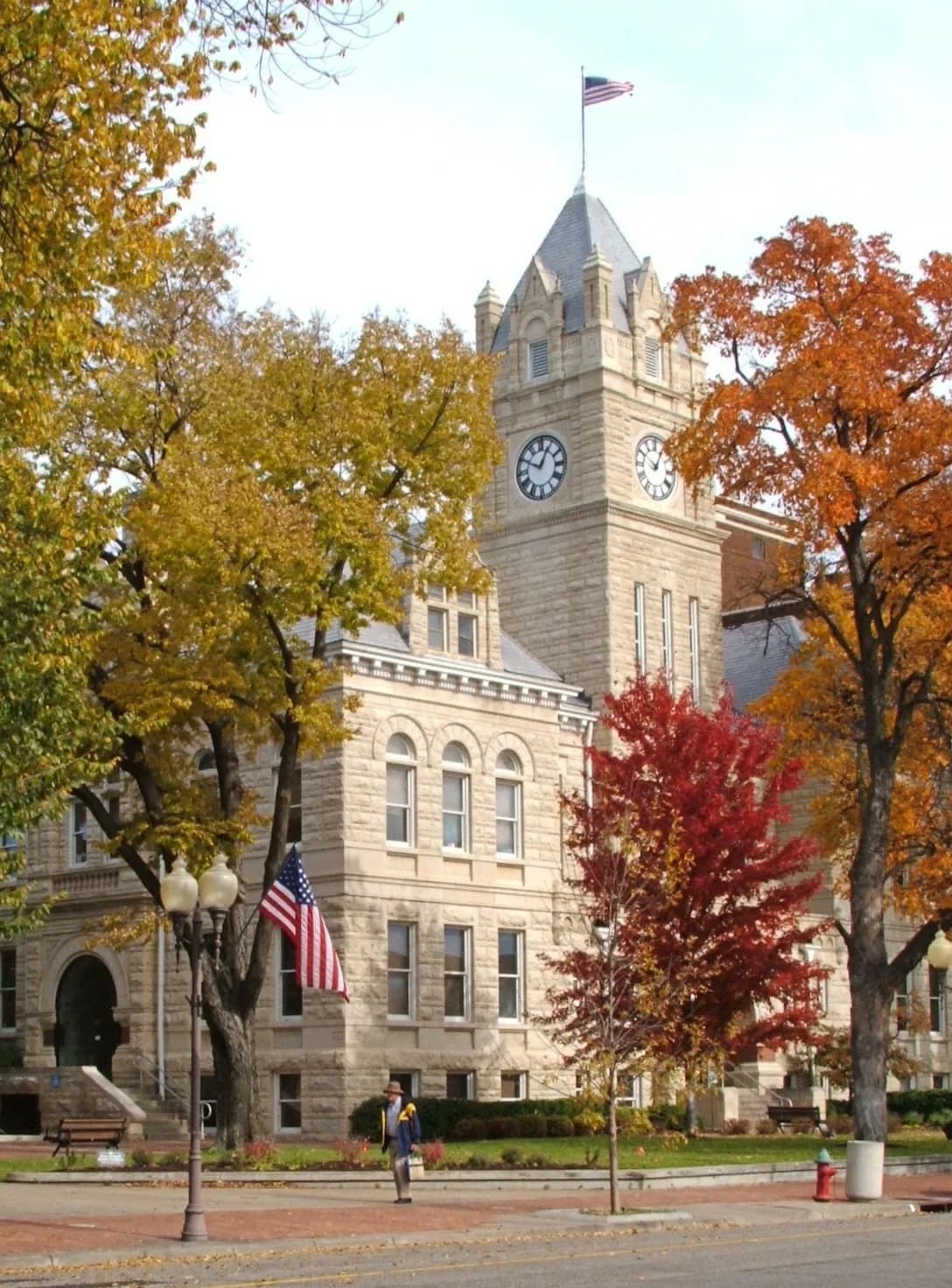 Manhattan, Kansas downtown and business district