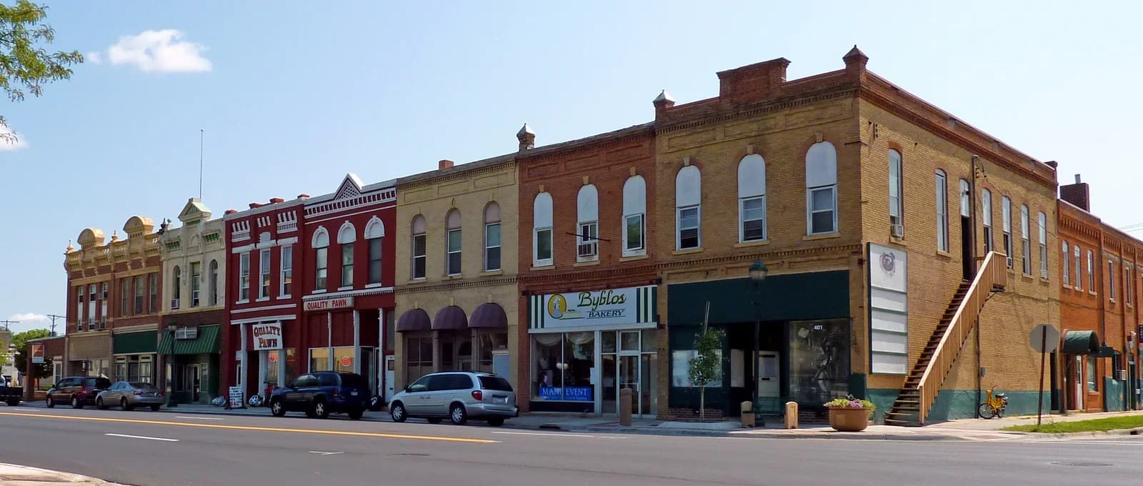 Mankato, Minnesota downtown and business district