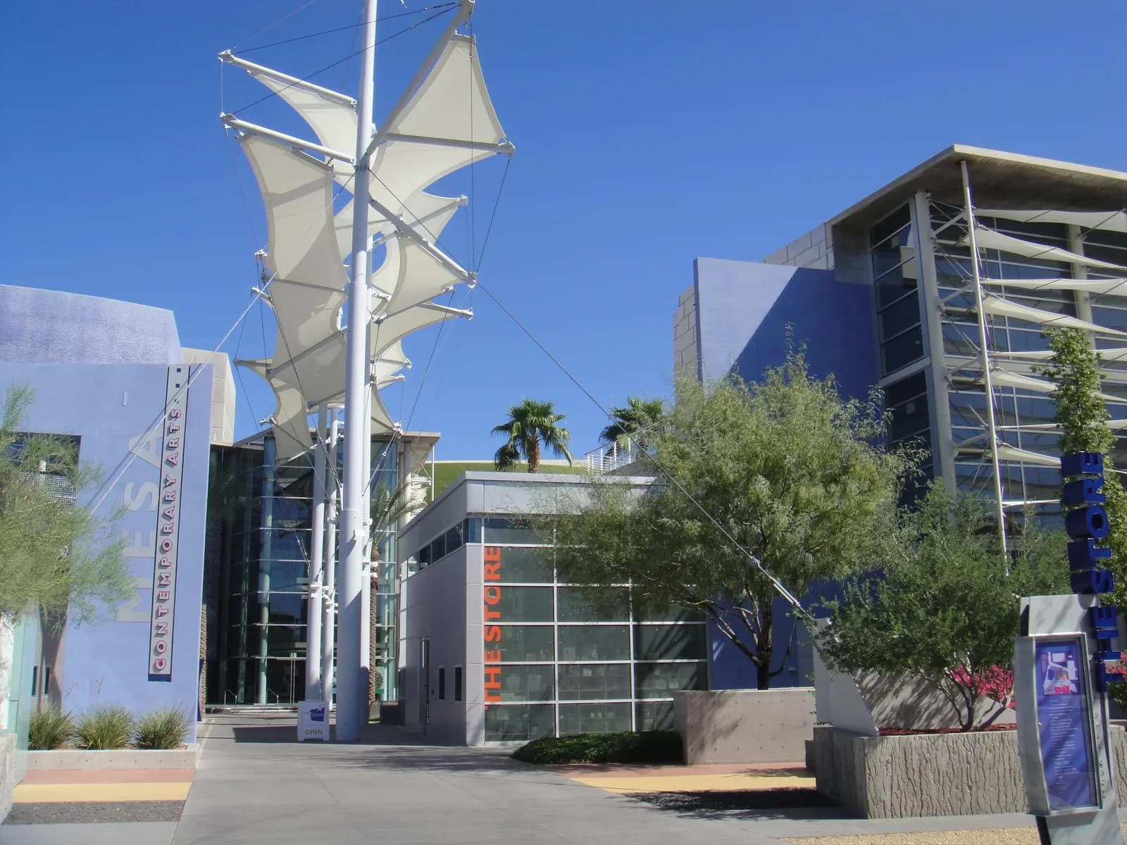 Mesa, Arizona downtown and business district