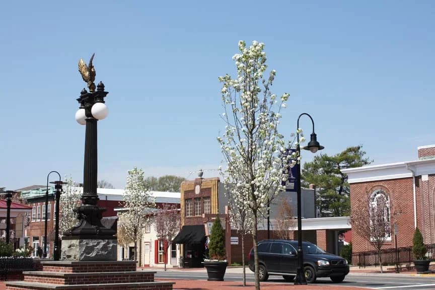 Middletown, Delaware downtown and business district