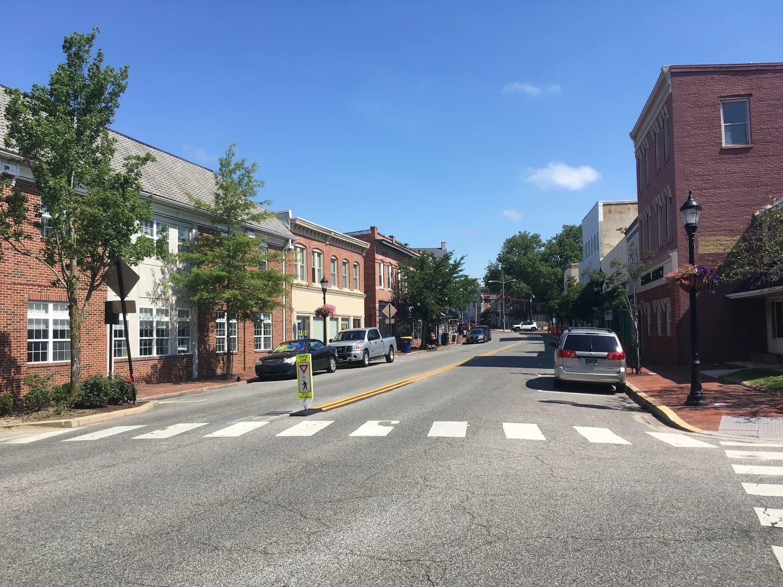 Milford, Delaware downtown and business district