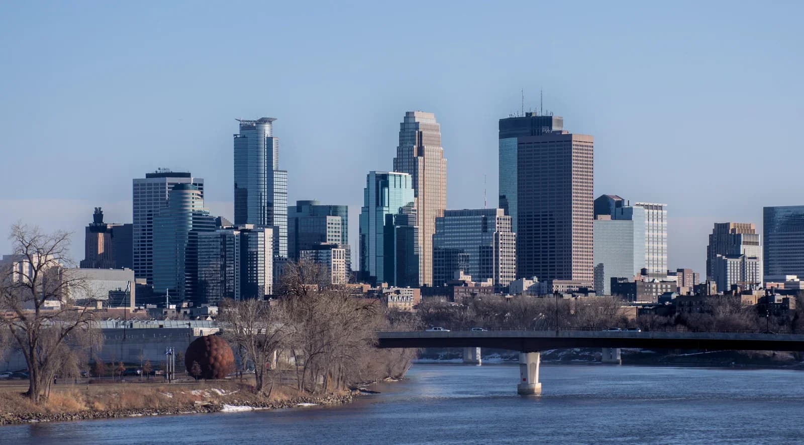 Minneapolis, Minnesota downtown and business district