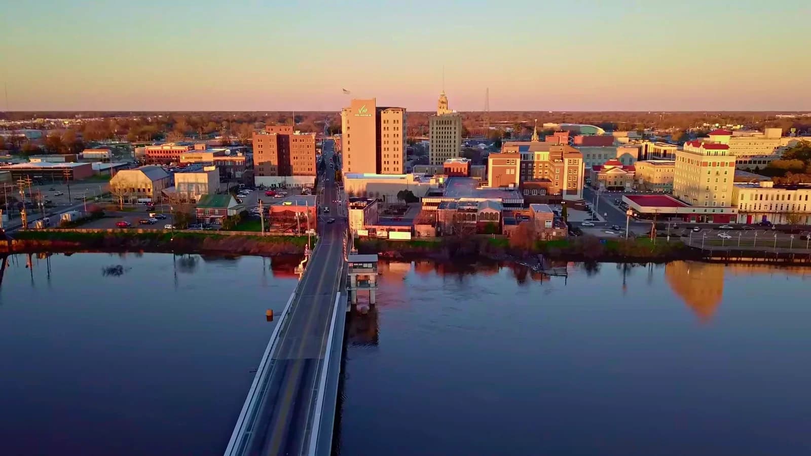 Monroe, Louisiana downtown and business district