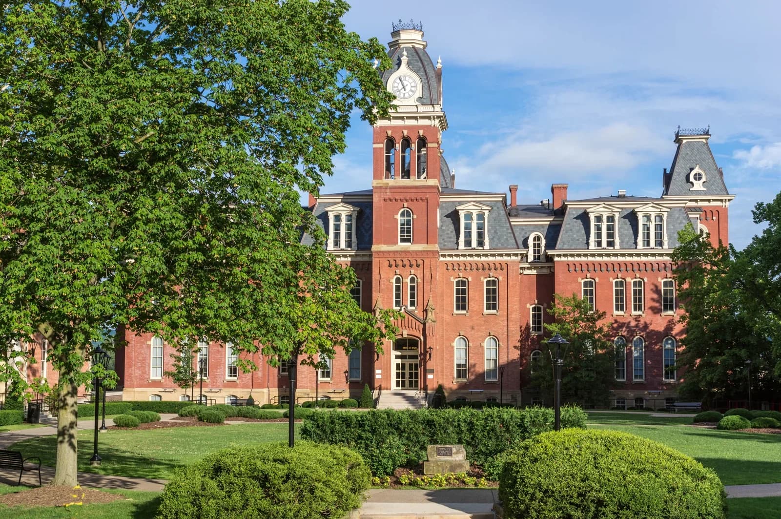 Morgantown, West Virginia downtown and business district