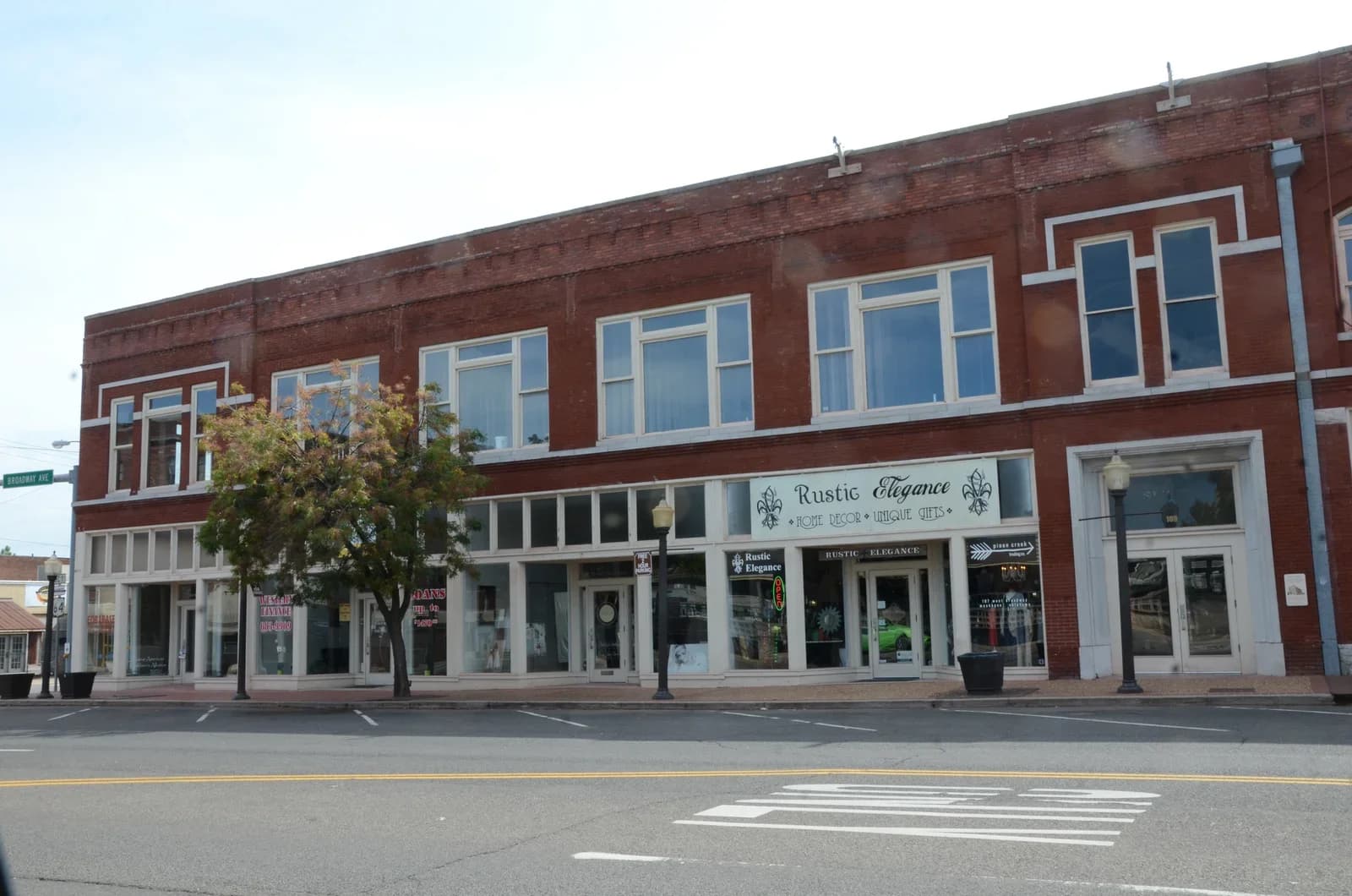 Muskogee, Oklahoma downtown and business district